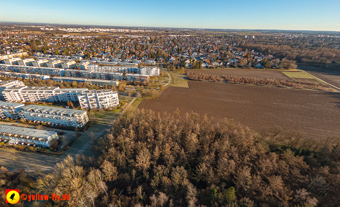 16.01.2023 - Luftbilder vom Marx-Zentrum und Gartenstadt Trudering